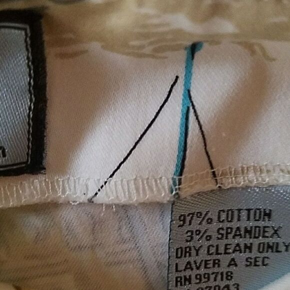 ITW By Claude Brown   capris Sz 4 NWOT - Picture 5 of 8